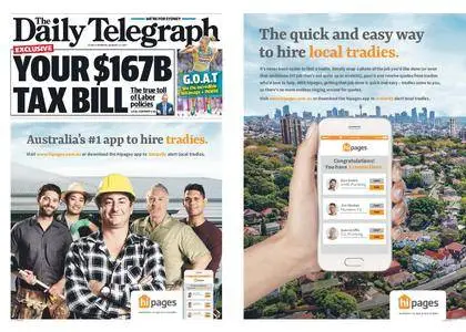 The Daily Telegraph (Sydney) – August 14, 2017