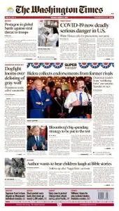 Washington Times - March 3, 2020