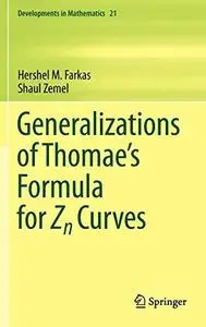 Generalizations of Thomae's Formula for Zn Curves