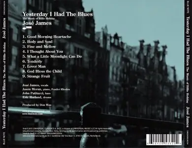 Jose James - Yesterday I Had The Blues: The Music Of Billie Holiday (2015) {Blue Note}