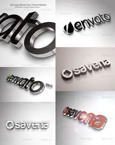 Graphicriver - 3D Logo Mock-Ups Presentations