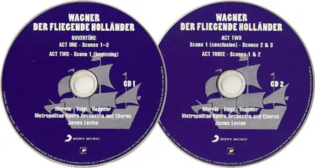 Metropolitan Opera, Soloists, James Levine - Richard Wagner: Der Fliegende Hollander (1997) 2CD, Reissue 2009