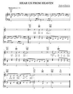 Hear us from heaven - Jared Anderson (Piano-Vocal-Guitar)