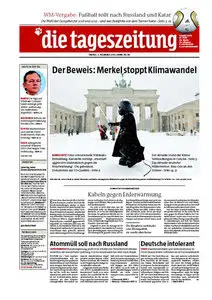 Tageszeitung TAZ vom 3 Dezember 2010