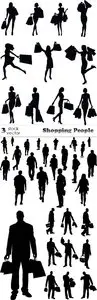 Vectors - Shopping People