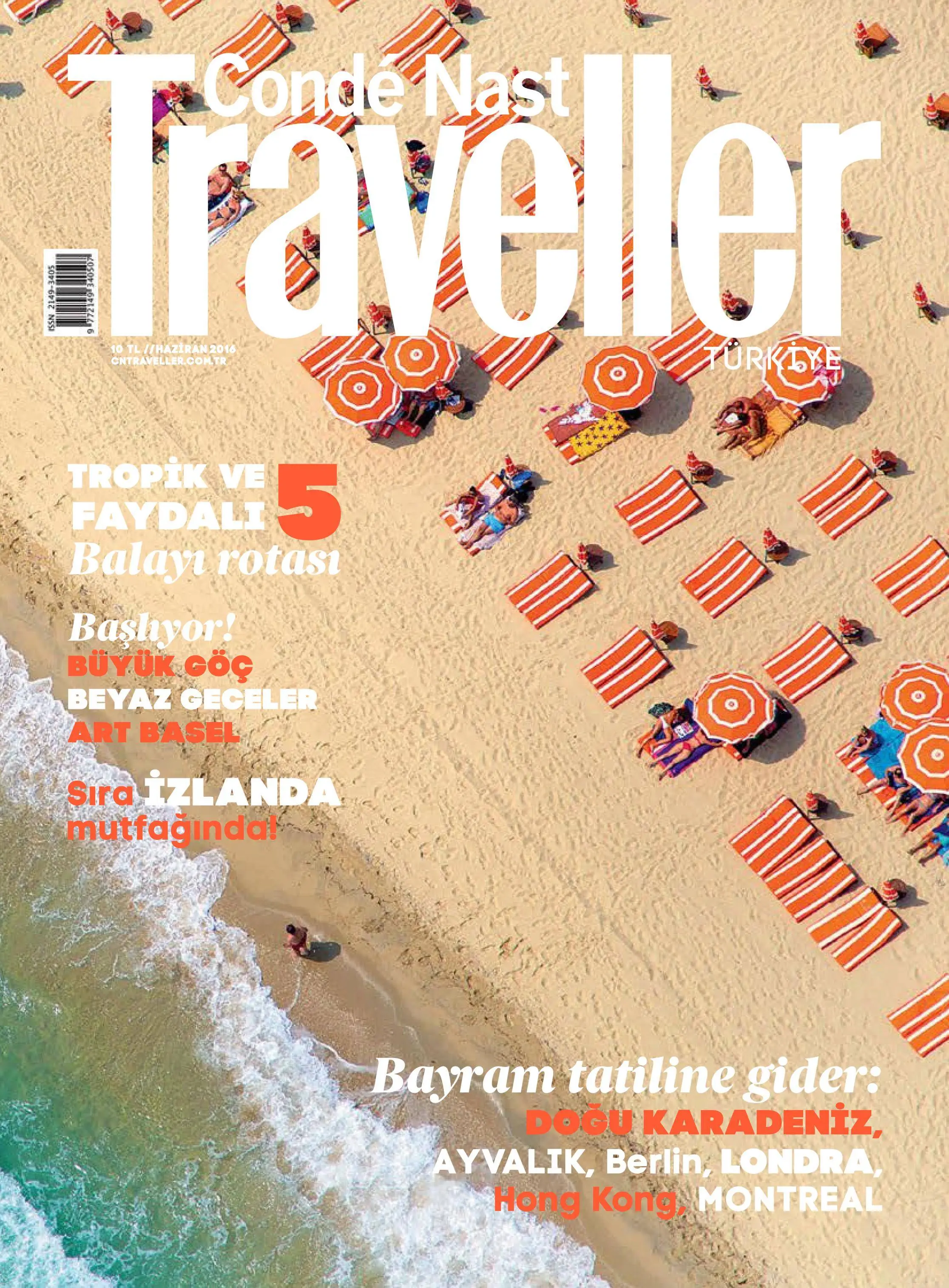 Condé Nast Traveller Turkey - Mayıs 2016
