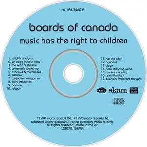 Boards Of Canada - Music Has The Right To Children (1998) {Skam/Warp}