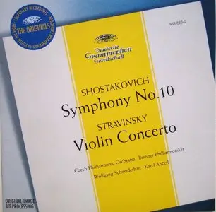 Shostakovich - Symphony 10 + Stravinsky  - Violin Concerto - Ancerl