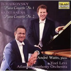 André Watts, Yoel Levi - Tchaikovsky, Saint-Saens: Piano Concertos (1995)
