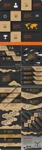 Infographics and diagram design elements vector set 216