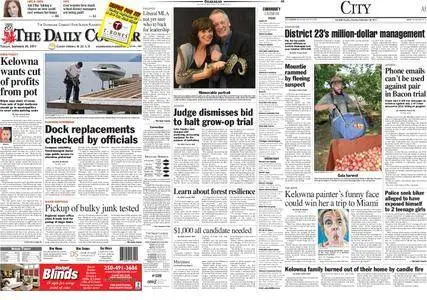 Kelowna Daily Courier – September 26, 2017