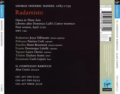 Alan Curtis, Il Complesso Barocco - George Frideric Handel: Radamisto (2005)