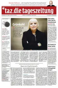 Tageszeitung TAZ vom 13 November 2012