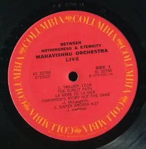 Mahavishnu Orchestra ‎– Between Nothingness & Eternity {Original USA} Vinyl Rip 24/96