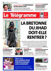 Le Télégramme Saint Malo – 10 avril 2021