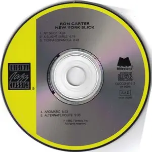 Ron Carter - New York Slick (1980) {1996 OJC} **[RE-UP]**