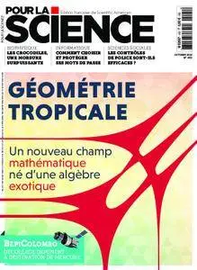 Pour la Science - octobre 2018