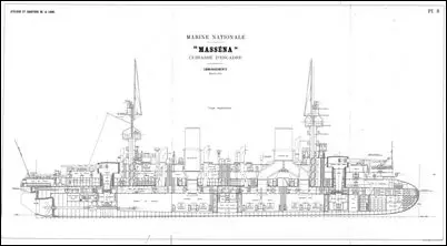 Marine Nationale - MASSENA 1898