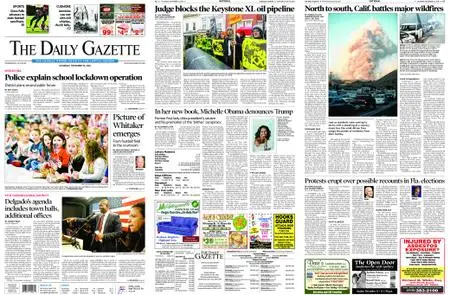 The Daily Gazette – November 10, 2018