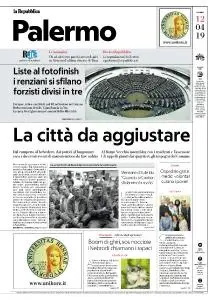 la Repubblica Palermo - 12 Aprile 2019