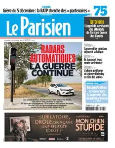 Le Parisien du Vendredi 1er Novembre 2019