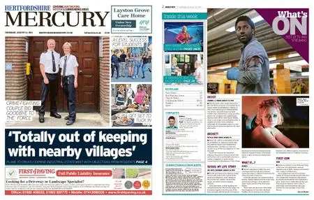 Hertfordshire Mercury Buntingford and Royston – August 12, 2021