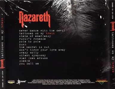 Nazareth - Tattooed On My Brain (2018) Re-Up