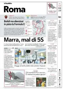 la Repubblica Roma - 13 Aprile 2019