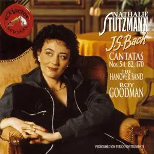 Nathalie Stutzmann, Roy Goodman, The Hanover Band - Johann Sebastian Bach: Cantatas Nos. 54, 82, 170 (1996)