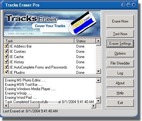 Portable Tracks Eraser Pro v7.01 build 10000