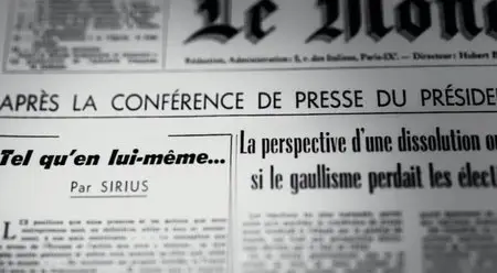 (Fr5) Beuve-Méry - De Gaulle, «Le Monde» contre le président (2014)