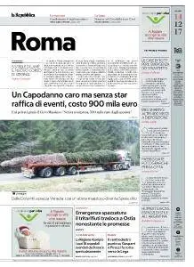 la Repubblica Roma - 14 Dicembre 2017