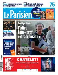 Le Parisien du Vendredi 20 Octobre 2023