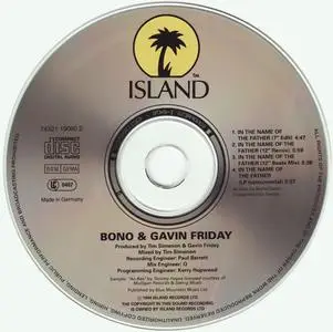 Bono & Gavin Friday - In The Name Of The Father (Germany CD5) (1994) {Island}