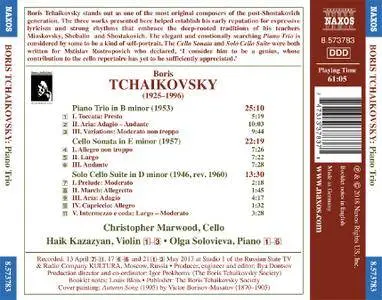 Boris Tchaikovsky (1925-1996) - Piano Trio, Cello Sonata, Solo Cello Suite (2018) {Naxos 8.573783 Digital Download}