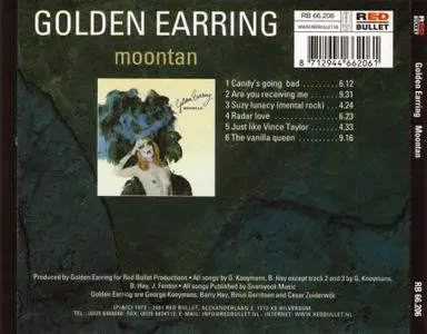 Golden Earring - Moontan (1973) [Remastered] (2001)