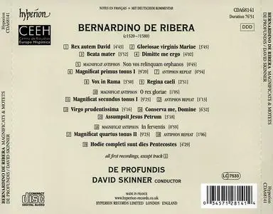David Skinner, De Profundis - Bernardino de Ribera: Magnificats & Motets (2016)