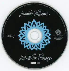 Lucinda Williams - Live @ The Fillmore (2005) [2CD] {Lost Highway Records}