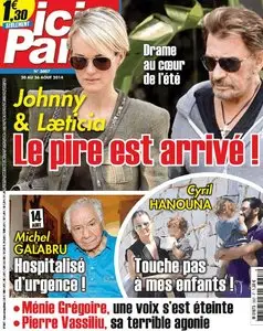 Ici Paris N 3607 - 20 au 26 Aout 2014