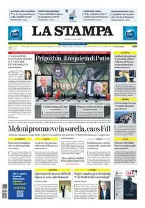 La Stampa Cuneo - 25 Agosto 2023
