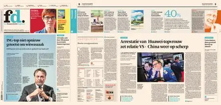 Het Financieele Dagblad – 07 december 2018