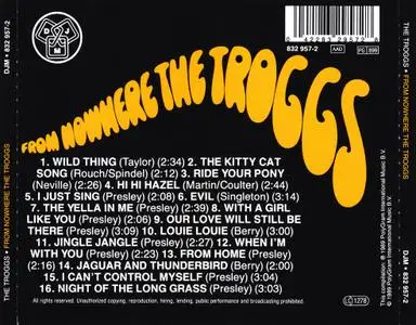 The Troggs - From Nowhere (1966) {1989, Reissue}