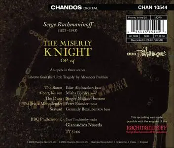 Gianandrea Noseda, BBC Philharmonic - Rachmaninoff: The Miserly Knight (2009)