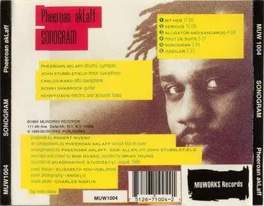 Pheeroan akLaff - Sonogram (1989) {Muworks Records MUW1004} (ft. Sonny Sharrock)