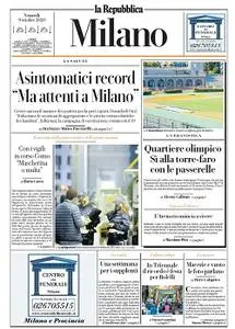 la Repubblica Milano - 9 Ottobre 2020