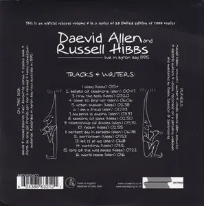 Daevid Allen & Russell Hibbs - Bananamoon Obscura No. 4: Bards Of Byron Bay (2004)