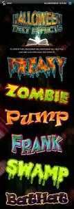 GraphicRiver Halloween Text Effects - Cartoon Horror Styles