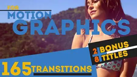165 Transitions & 28 Titles Pack Motion Graphics - Project for After Effects (VideoHive)