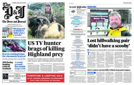 The Press and Journal Highlands and Islands – October 25, 2018