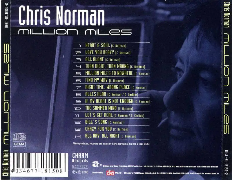 Chris Norman - Million Miles (2005)